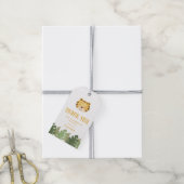Tiger Birthday Dank je Label Cadeaulabel (Met Touw)