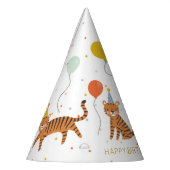 Tiger Birthday Feesthoedjes (Links)