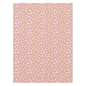 Tiger Birthday Party Pink Tafelkleed (Voorkant)