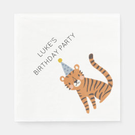 Tiger Birthday Servet