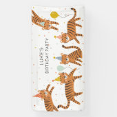 Tiger Birthday Spandoek (Verticaal)