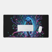 Tiger Blacklight-ontwerpwerkstation Bureaumat (Keyboard & Muis)