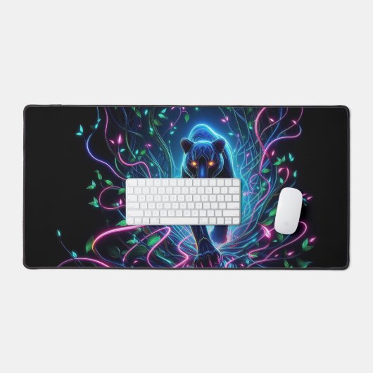 Tiger Blacklight-ontwerpwerkstation Bureaumat (Keyboard & Muis)