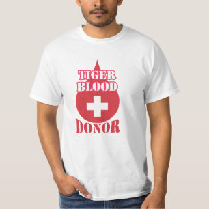 TIGER BLOED DONOR T Shirt