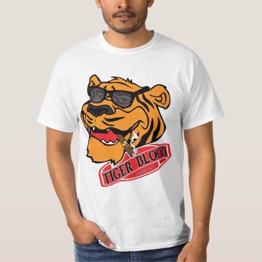 Tiger Blood Sheen-ismen T-shirt (Voorkant)