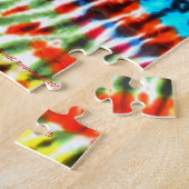 Tiger Blossom Dye Puzzle Legpuzzel (Zijkant)