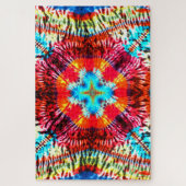 Tiger Blossom Dye Puzzle Legpuzzel (Verticaal)