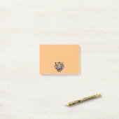 Tiger Blue Post-it® Notes (Op bureau)