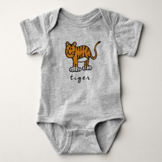 Tiger Bodysuit of One Piece (geen onderlaag getoon