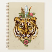 Tiger Boho Style Portret Planner (Voorkant)