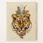 Tiger Boho Style Portret Planner (Achterkant)