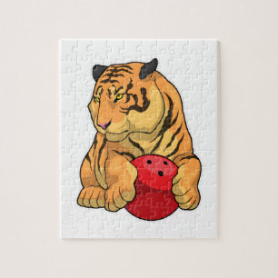 Tiger Bowling Bowling ball Legpuzzel