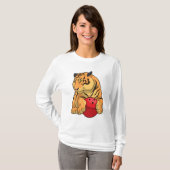 Tiger Bowling Bowling ball T-shirt (Voorkant volledig)