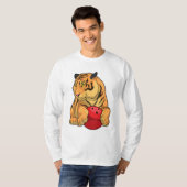Tiger Bowling Bowling ball T-shirt (Voorkant volledig)