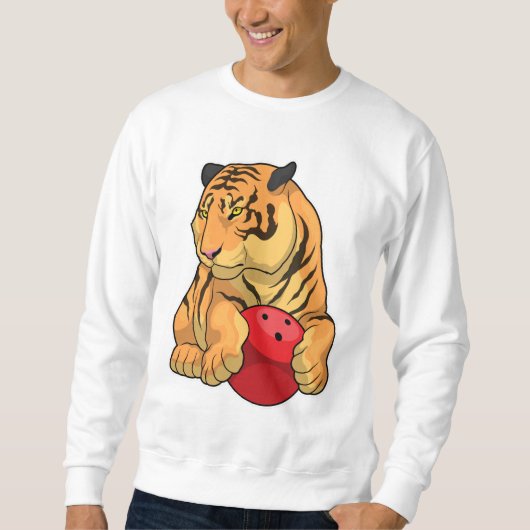 Tiger Bowling Bowling ball Trui (Voorkant)