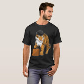 Tiger Briefcase T-shirt (Voorkant volledig)
