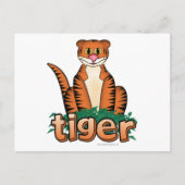 TIGER! BRIEFKAART (Voorkant)