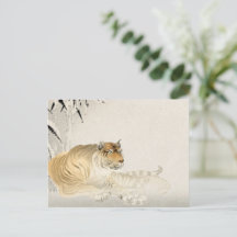 Tiger Briefkaart - Bold en Majestic Wildlife