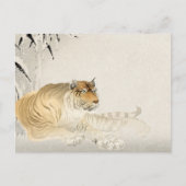 Tiger Briefkaart - Bold en Majestic Wildlife (Voorkant)