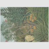 Tiger Buffalo 2 Oerwoud Leaf Ephemera ontkoppeling Tissuepapier (Voorkant)