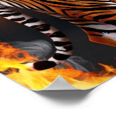 Tiger Burning Poster (Hoek)