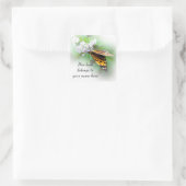 Tiger Butterfly "Dit boek behoort tot" sticker (Tas)