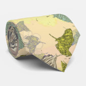 Tiger Butterfly  Stropdas (Opgerold)