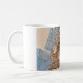 Tiger Cat Illustration Design Koffiemok (Links)