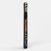 Tiger Cat Stripes Oerwoud Mist Animal Case-Mate iPhone Case (Achterkant/rechts)