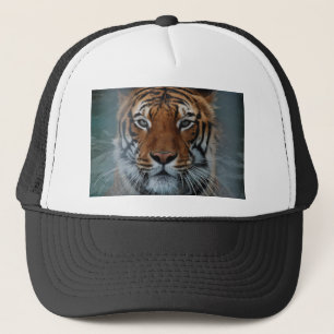 Tiger Cat Stripes Oerwoud Mist Animal Trucker Pet