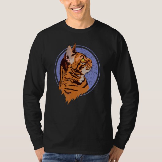 Tiger Cat T-shirt (Voorkant)