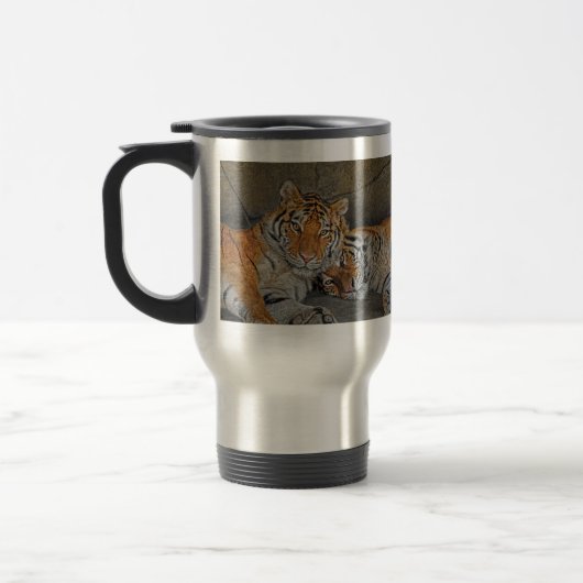 Tiger Cave Travel Mug Reisbeker (Links)