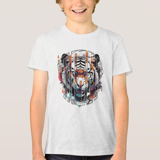 Tiger CBW Tri-Blend Shirt (Voorkant)