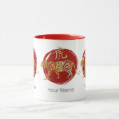 Tiger Chinese Zodiac Horoscoop sterrenbeeld Mok (Midden)