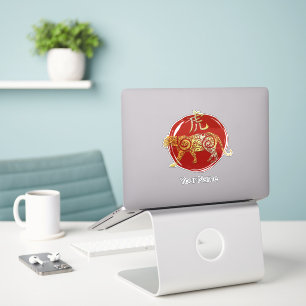 Tiger Chinese Zodiac Horoscoop sterrenbeeld Sticker