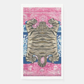 Tiger Chinoiserie Ginger Jar potjes papier Servet (Voorkant)