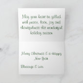 Tiger Christmas Kaart (Binnen)