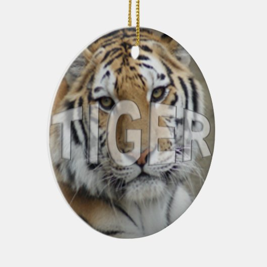 TIGER CHRISTMAS ORNAMENT (Rechts)