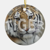 TIGER CHRISTMAS ORNAMENT (Voorkant)