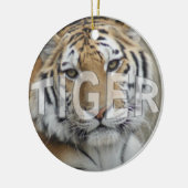 TIGER CHRISTMAS ORNAMENT (Links)