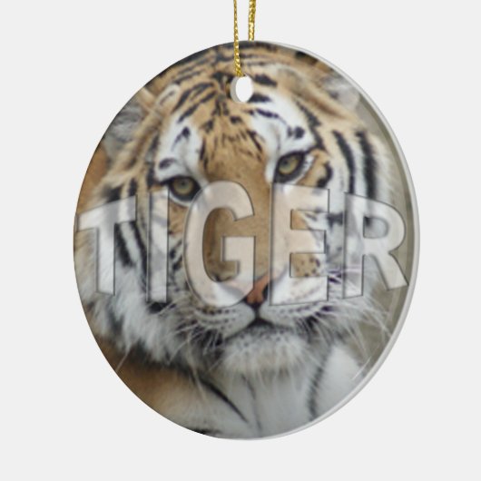 TIGER CHRISTMAS ORNAMENT (Links)