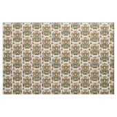 Tiger Close-up fabric Stof (Fat Quarter)