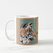 TIGER Coffee Mok Tea Cup Oorspronkelijke Waterverf (Links)