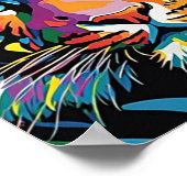 Tiger Color  Poster (Hoek)