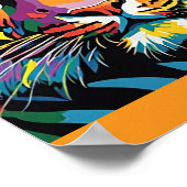 Tiger Colorblast Poster (Hoek)