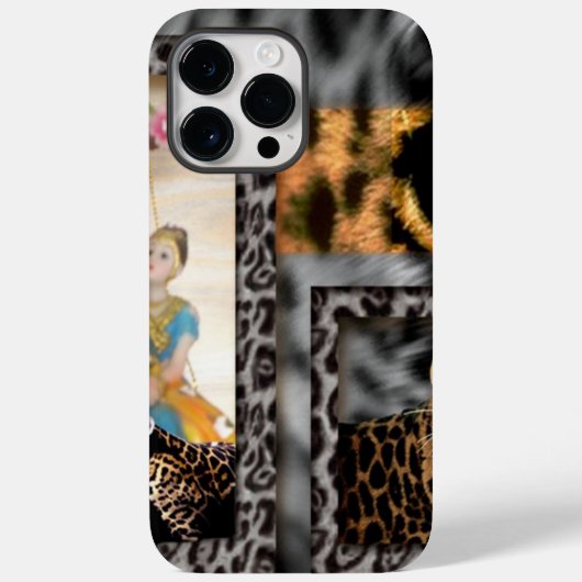 Tiger & Couple Art Print Case-Mate iPhone Case (Achterkant)