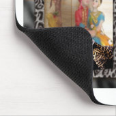 Tiger & Couple Art Print Muismat (Hoek)