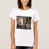 Tiger & Couple Art Print T-shirt (Voorkant)