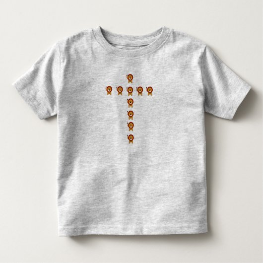 Tiger Cross T-shirt voor kinderen (Voorkant)