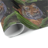 Tiger Crouching in het Oerwoud Cadeaupapier (Rol Hoek)